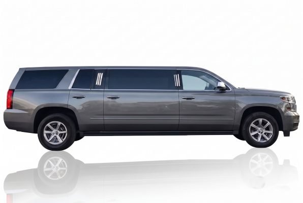 Limosina modelo SUV color gris